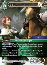 Arc EX - Opus X - Final Fantasy TCG card