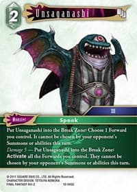 Unsaganashi - Opus X - Final Fantasy TCG card