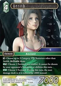Aerith - Opus X - Final Fantasy TCG card