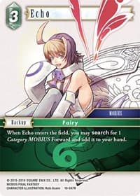 Echo - Opus X - Final Fantasy TCG card