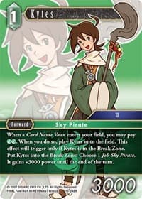 Kytes - Opus X - Final Fantasy TCG card