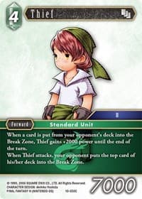Thief (Arc) - Opus X - Final Fantasy TCG card