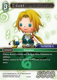 Zidane - Opus X - Final Fantasy TCG card