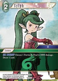 Sylph EX - Opus X - Final Fantasy TCG card