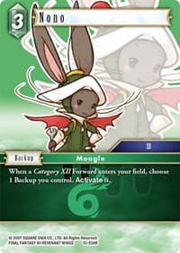 Nono - Opus X - Final Fantasy TCG card