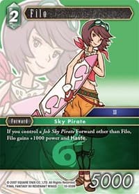 Filo - Opus X - Final Fantasy TCG card