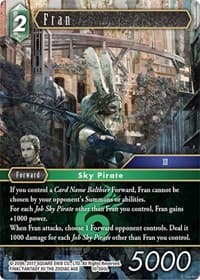 Fran - Opus X - Final Fantasy TCG card