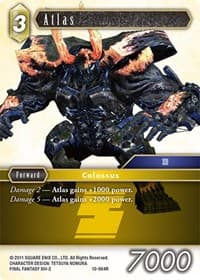 Atlas - Opus X - Final Fantasy TCG card
