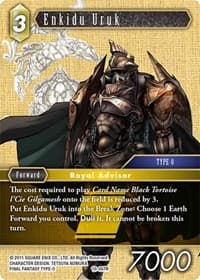 Enkidu Uruk - Opus X - Final Fantasy TCG card