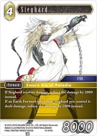 Sieghard - Opus X - Final Fantasy TCG card