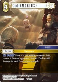 Cid (MOBIUS) EX - Opus X - Final Fantasy TCG card