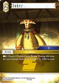 Joker - Opus X - Final Fantasy TCG card