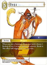 Doga - Opus X - Final Fantasy TCG card