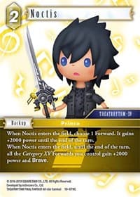 Noctis - Opus X - Final Fantasy TCG card