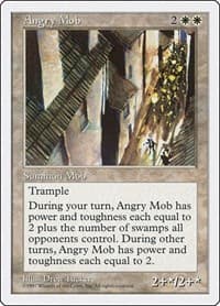 Angry Mob - Fifth Edition - Magic: The Gathering card