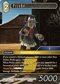 Prishe - Opus X - Final Fantasy TCG card