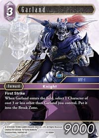 Garland - Opus X - Final Fantasy TCG card