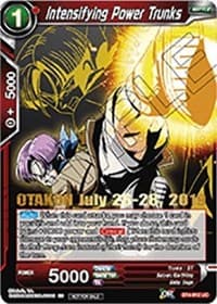 Intensifying Power Trunks (OTAKON 2019) - Promotion Cards - Dragon Ball Super: Masters card
