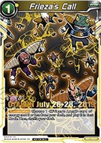 Frieza's Call (OTAKON 2019) - Promotion Cards - Dragon Ball Super: Masters card