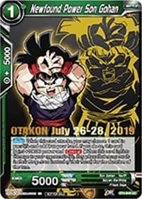 Newfound Power Son Gohan (OTAKON 2019) - Promotion Cards - Dragon Ball Super: Masters card