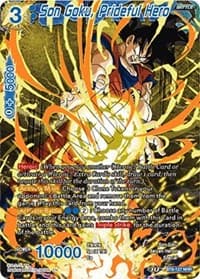 Son Goku, Prideful Hero - Malicious Machinations - Dragon Ball Super: Masters card