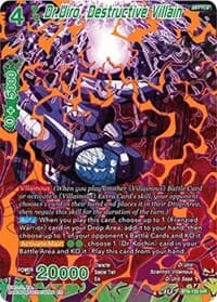 Dr.Uiro, Destructive Villain - Malicious Machinations - Dragon Ball Super: Masters card