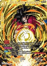 SS4 Son Goku, Prideful Hero - Malicious Machinations - Dragon Ball Super: Masters card
