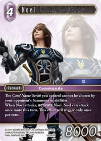 Noel - Opus X - Final Fantasy TCG card