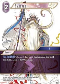 Ramuh EX - Opus X - Final Fantasy TCG card