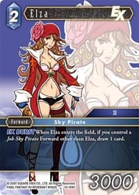 Elza EX - Opus X - Final Fantasy TCG card