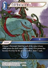 Cuchulainn - Opus X - Final Fantasy TCG card