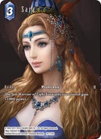 Sara (Full Art) - Opus X - Final Fantasy TCG card
