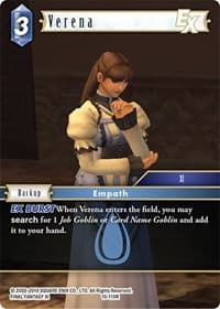 Verena EX - Opus X - Final Fantasy TCG card