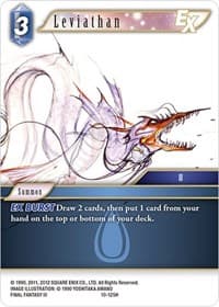 Leviathan EX - Opus X - Final Fantasy TCG card