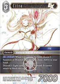 Citra EX - Opus X - Final Fantasy TCG card