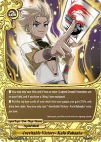 -Inevitable Victory- Kafa Rabaaba - Soaring Superior Deity Dragon - Future Card BuddyFight card