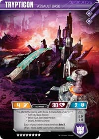 Trypticon - Assault Base - War for Cybertron: Siege II - Transformers TCG card