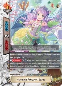 Mermaid Princess, Reene - S-Promo Cards - Future Card BuddyFight card