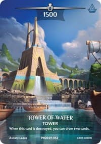 Tower of Water (Serial Numbered) - Argent Saga Promos - Argent Saga TCG card
