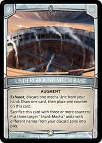 Underground Mech Base - Revelations - Argent Saga TCG card