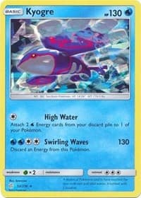 Kyogre - 53/236 (Cracked Ice Holo) - Deck Exclusives - Pokemon card