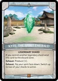 Kyte, the Spirit Emerald - Revelations - Argent Saga TCG card