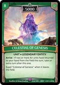 Celestial of Genesis - Revelations - Argent Saga TCG card