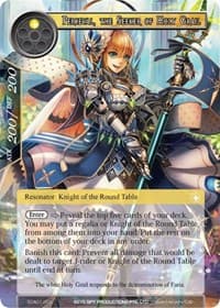 Perceval, the Seeker of Holy Grail - Alice Origin Starter Deck - Force of Will card
