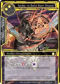 Siegfried, the Dragon Knight (Stranger) - Alice Origin Starter Deck - Force of Will card