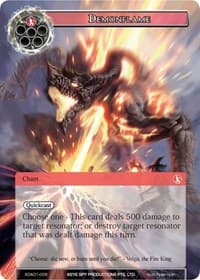 Demonflame - Alice Origin Starter Deck - Force of Will card