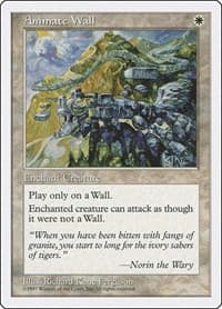 Animate Wall - Fifth Edition - Magic: The Gathering card