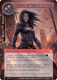 Lancelot, the Knight of Mad Demon - Alice Origin Starter Deck - Force of Will card