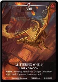 Glittering Whelp (Full Art) - Argent Saga Promos - Argent Saga TCG card