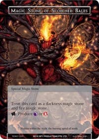 Magic Stone of Scorched Bales - Alice Origin Starter Deck - Force of Will card